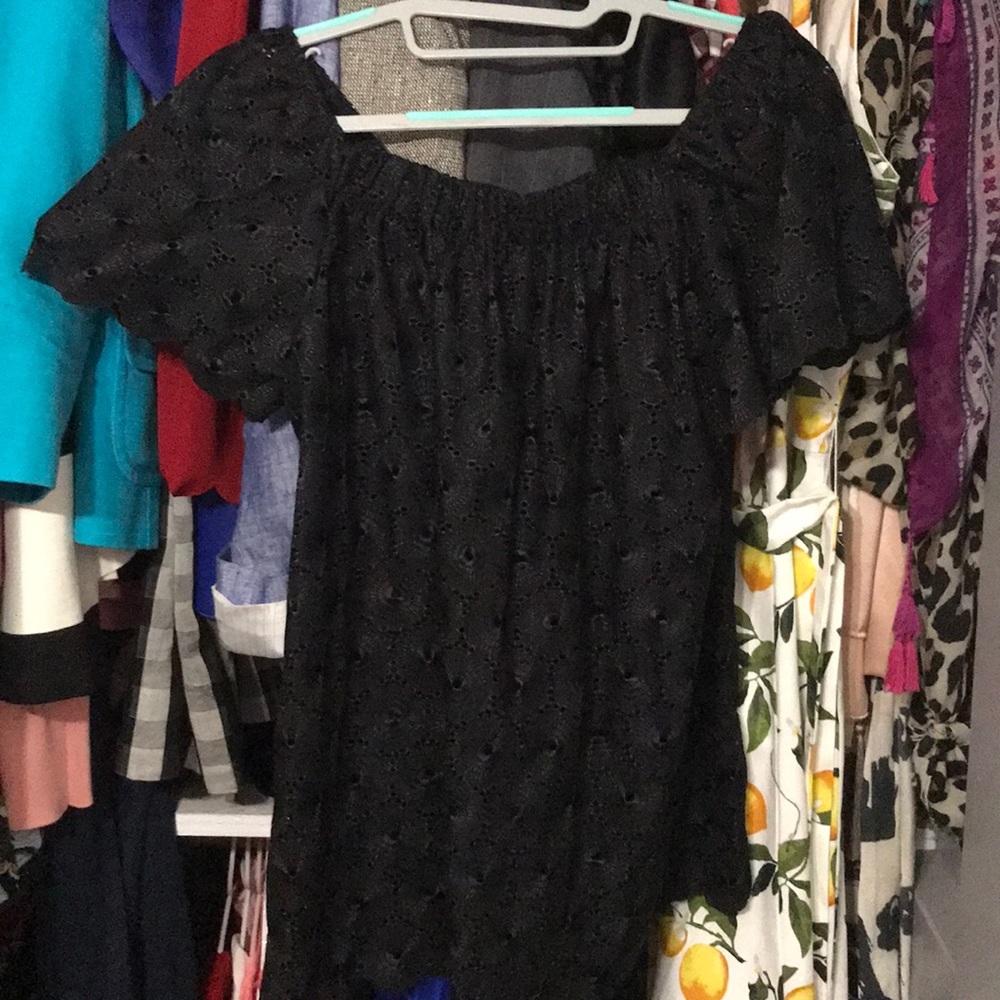Maternity off the shoulder Lace top